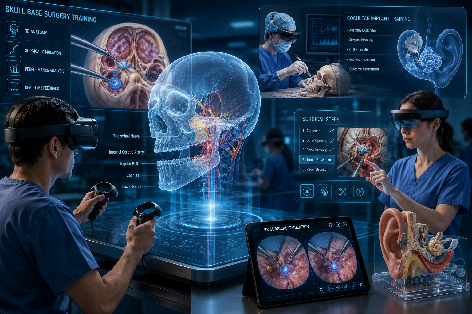 AR VR surgical training